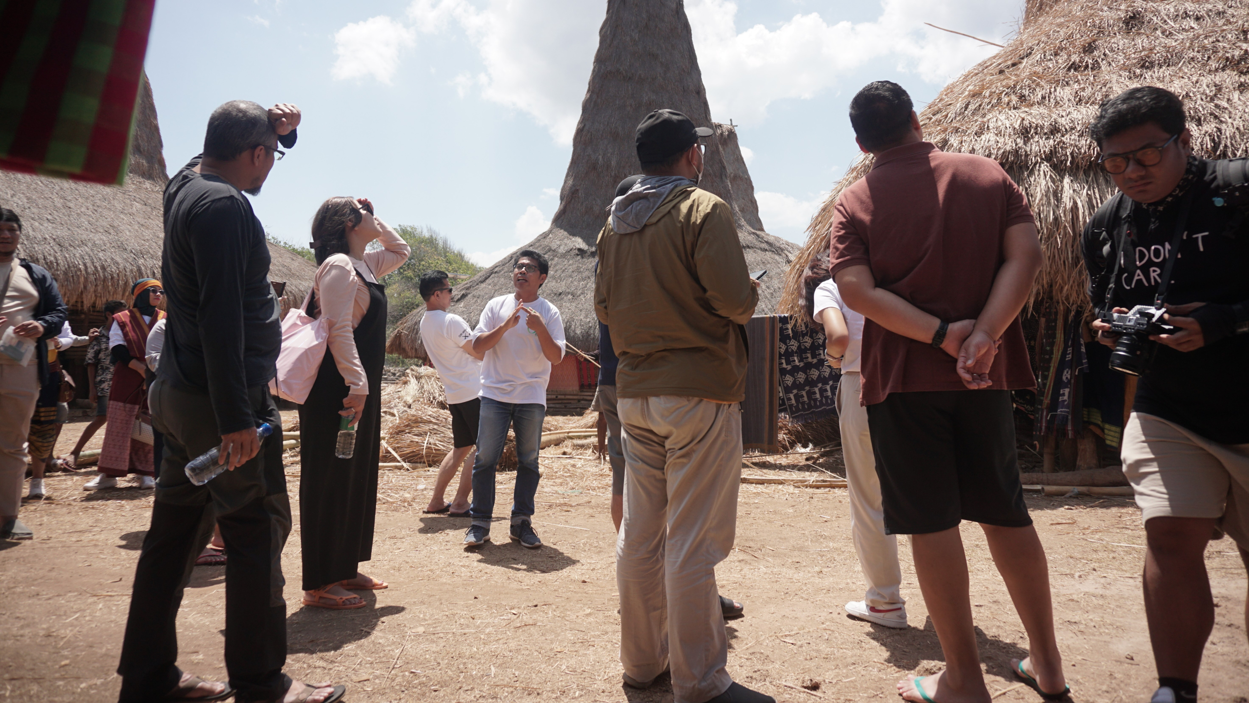 Travelers exploring Sumba with a local tour guide from Tour-Sumba.Com
